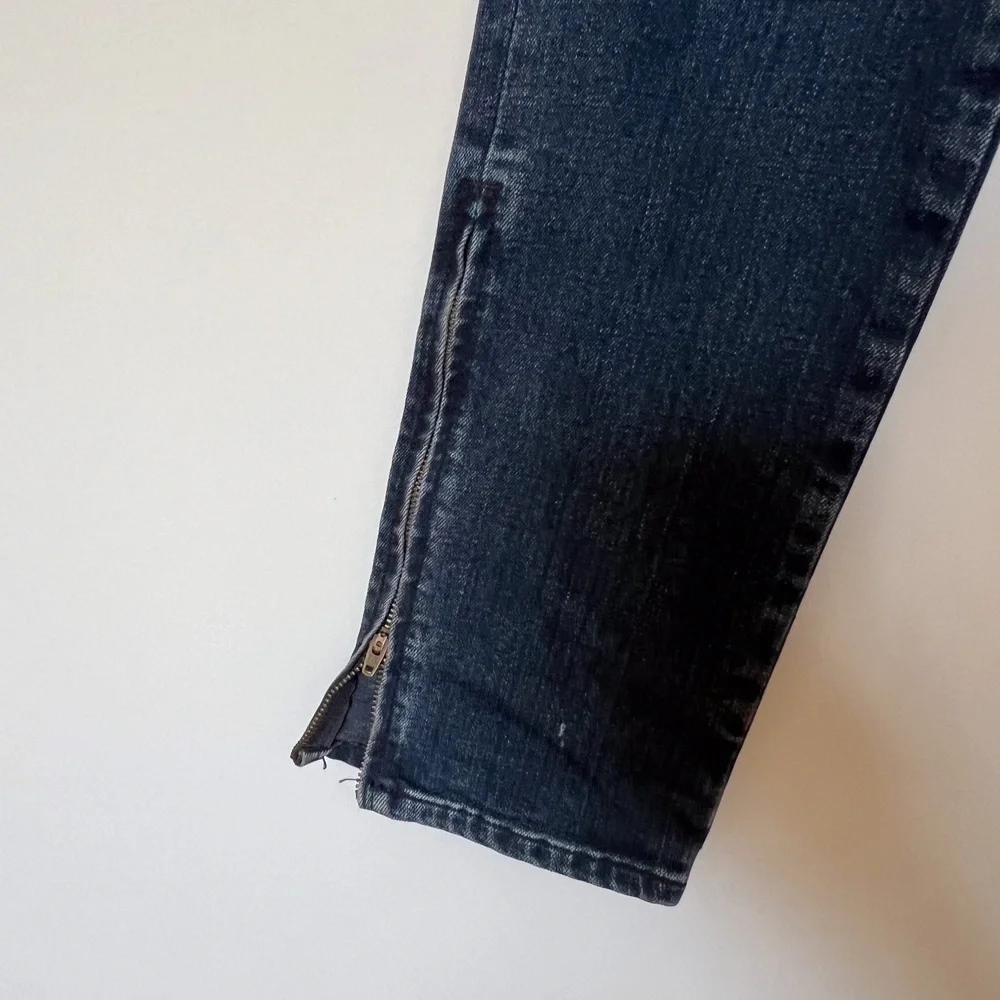 J Brand The Deal Style 9612 Bru Skinny Jeans Size 30 Dark Blue Mid Rise
